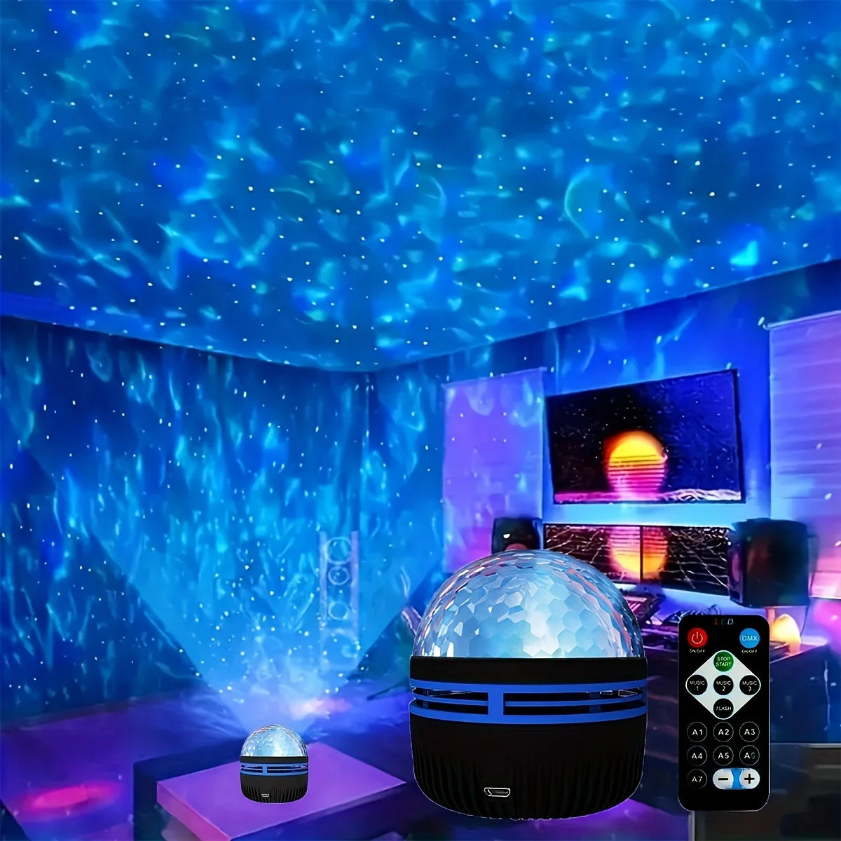 Dreamy Galaxy Night Projector
